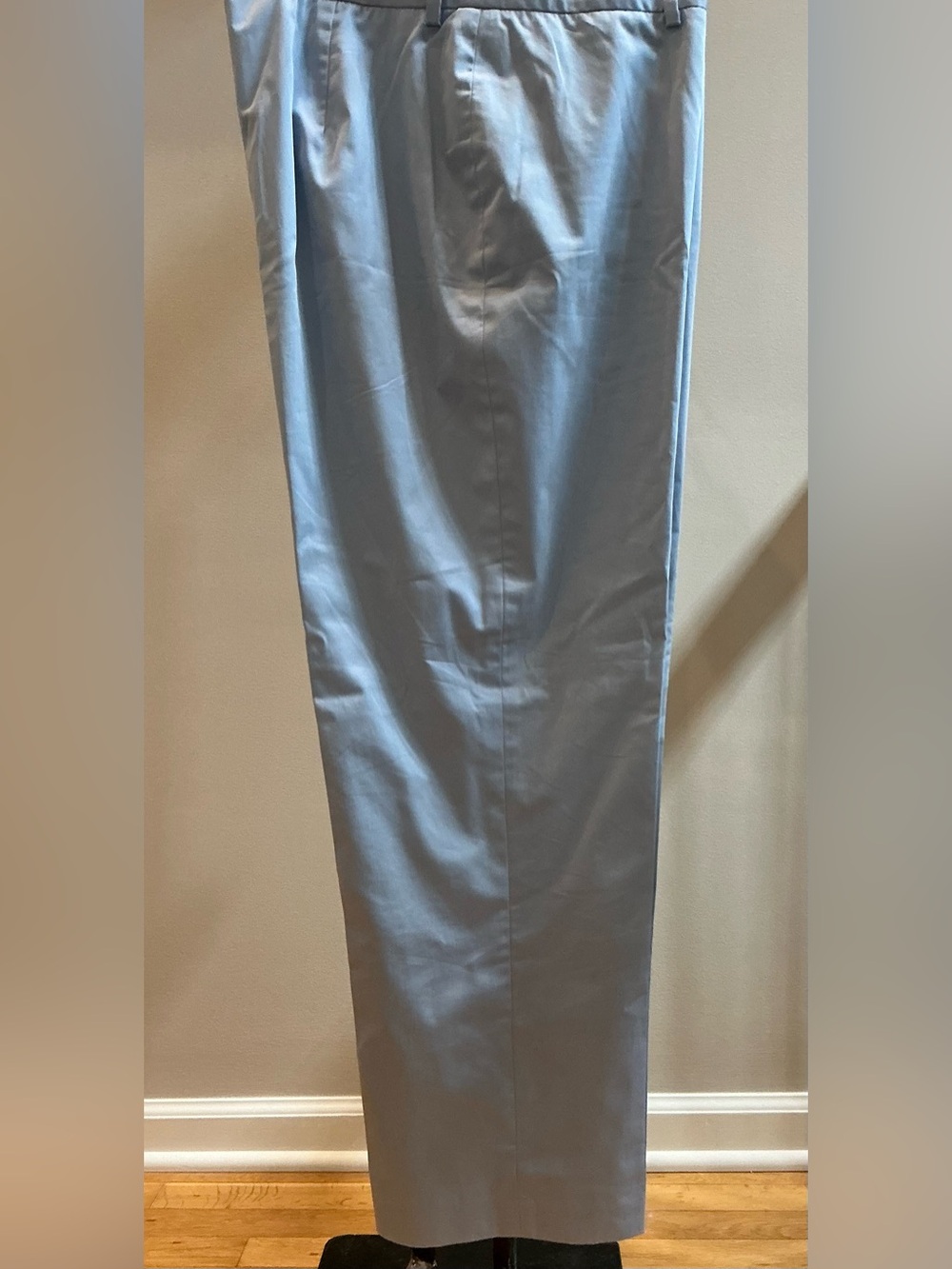 Brooks Brothers Fully Lined Pale Blue Women's Trousers - Straight Leg